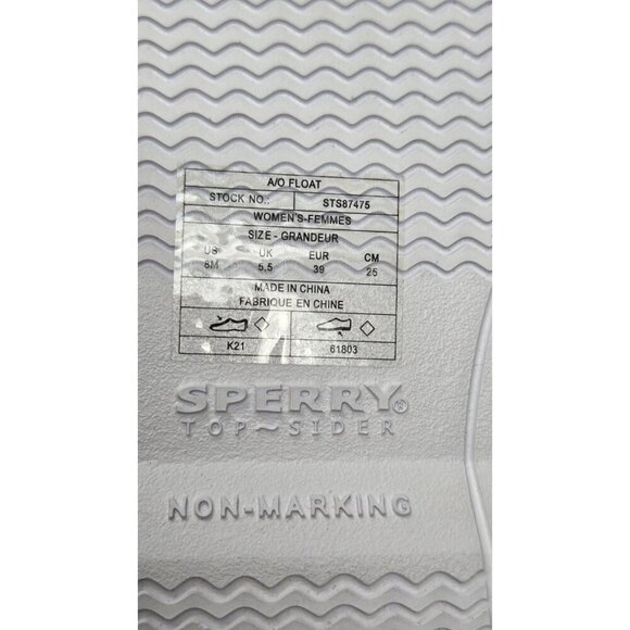 Sperry Top Sider Original Float Slip-Ons Peach Women’s Boat Shoe - Picture 10 of 12